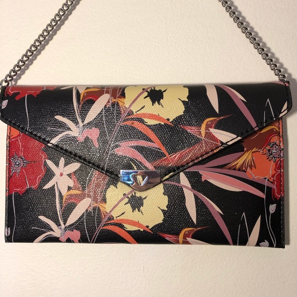 Guess Handbags - Guess floral clutch